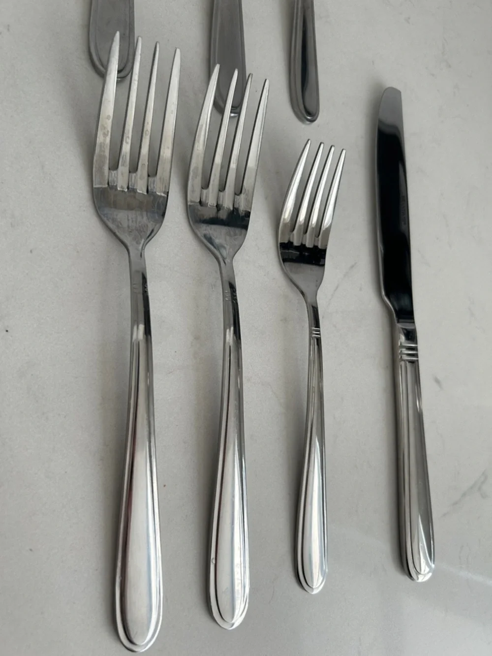 Silver Set of Utensils